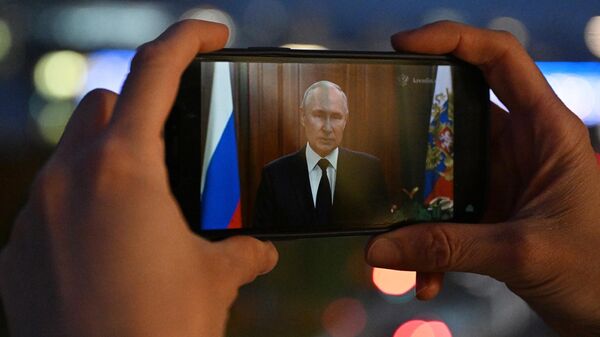 Прямая трансляция: Выступление Владимира Путина в Кремле  - Sputnik Грузия