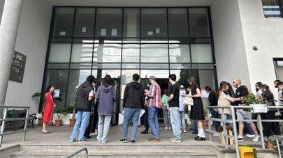 Абитуриенты на Едином национальном экзамене 