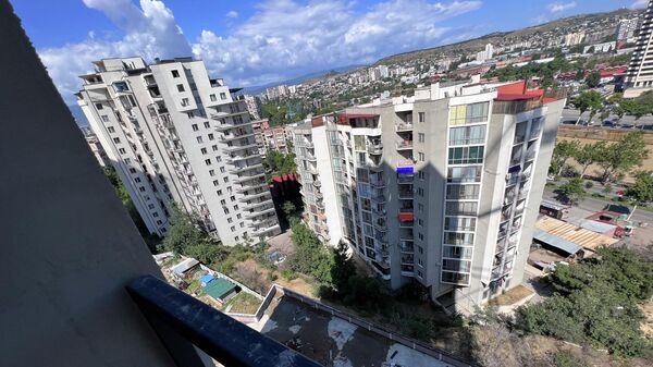 Новые жилые дома, которые строятся на проспекте Маршала Геловани - Sputnik Грузия