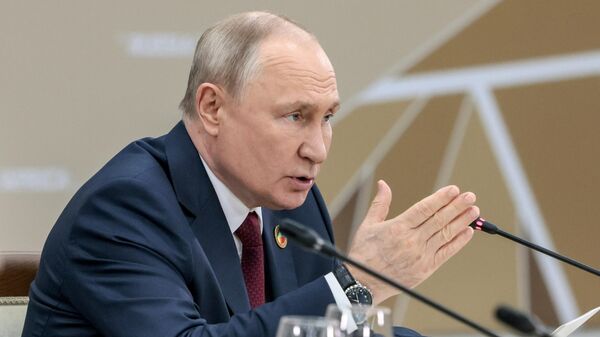 Путин принимает участие в саммите Россия – Африка в Санкт-Петербурге - Sputnik Грузия