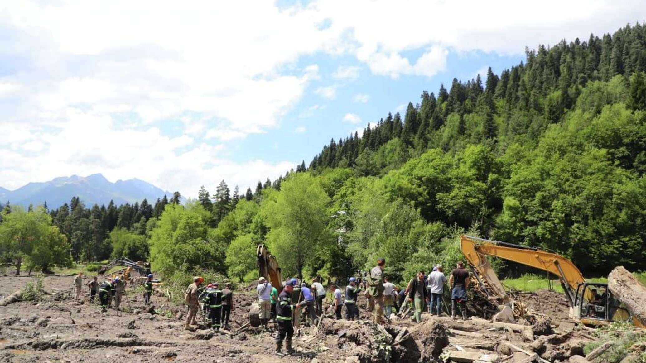 Трагедия на курорте в Шови — обнаружено тело еще одного погибшего