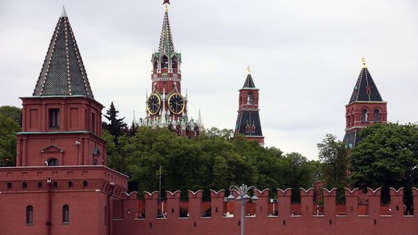 Вид на Московский Кремль, архивное фото - Sputnik Грузия