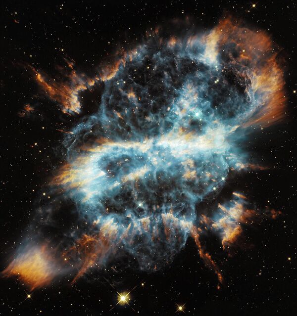 Умирающая туманность NGC 5189 в созвездии Муха. - Sputnik Грузия