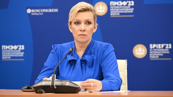 Официальный представитель Министерства иностранных дел России Мария Захарова - Sputnik Грузия