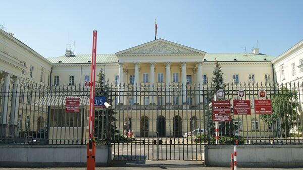 Дворец правительственной комиссии и казначейства Польши в Варшаве - Sputnik Грузия