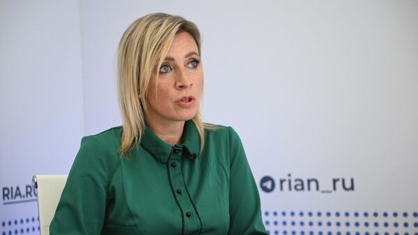 Мария Захарова отвечает на вопросы журналистов по актуальной повестке - Sputnik Грузия