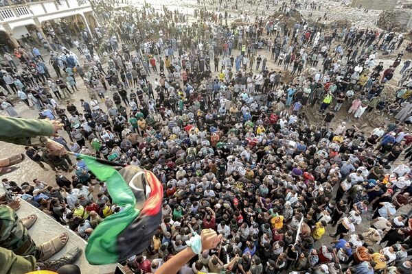 В ливийском городе Дерна начались массовые протесты. - Sputnik Грузия