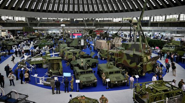 11-й Международная выставка вооружений и военной техники ПАРТНЕР 2023 в Белграде - Sputnik Грузия