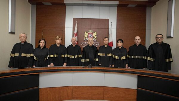 Судьи Конституционного суда - Sputnik Грузия