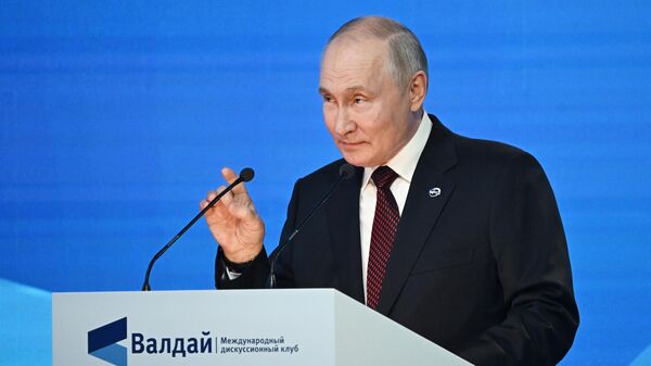Президент РФ В. Путин принял участие в работе дискуссионного клуба Валдай - Sputnik Грузия