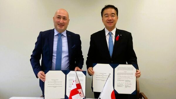 Подписан меморандум о сотрудничестве между Грузией и Японией в сфере информации и коммуникаций - Sputnik Грузия