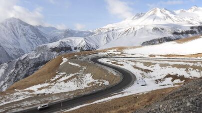 Дорога Мцхета - Степанцминда - Ларс
