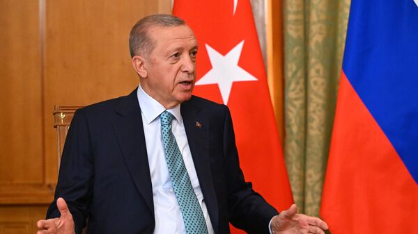 Президент Турецкой Республики Реджеп Тайип Эрдоган. Архивное фото  - Sputnik Грузия