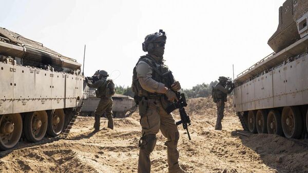 Израильские военные в наземной операции в секторе Газа - Sputnik Грузия