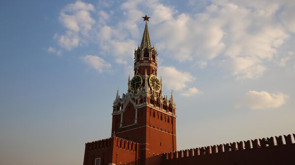 Спасская башня Московского Кремля, архивное фото - Sputnik Грузия