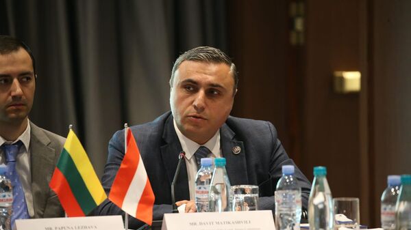 Депутат Давид Матикашвили - Sputnik Грузия