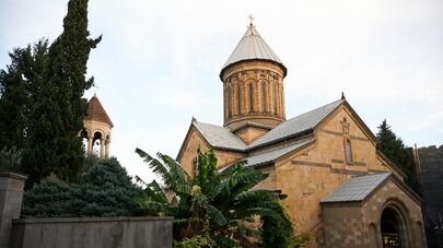 Теплый тбилисский декабрь. Храм Сиони