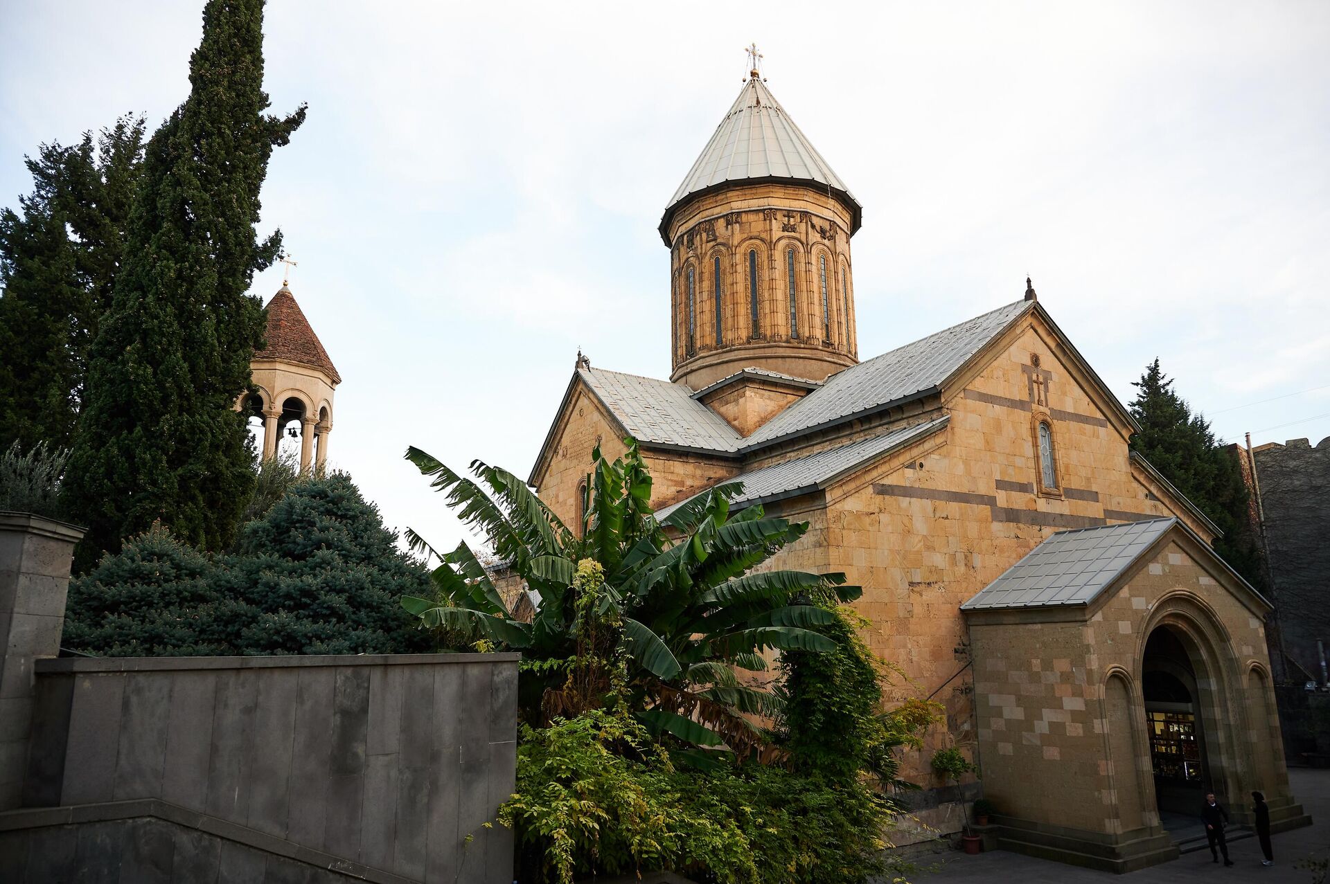 Теплый тбилисский декабрь. Храм Сиони - Sputnik საქართველო, 1920, 22.03.2026