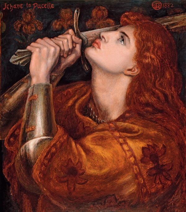 Легендарная французская предводительница - Жанна д&#x27;Арк, известная своей ролью в Столетней войне. Родилась, согласно историческим источникам, 6 января 1412 года.  - Sputnik Грузия
