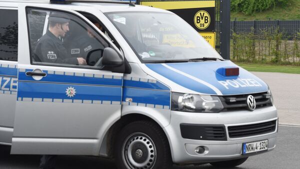 Полицейская машина в Германии  - Sputnik Грузия