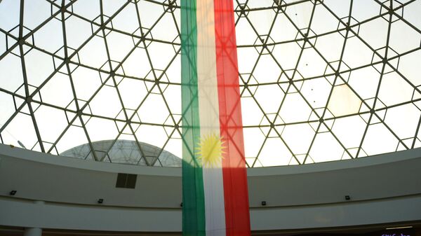  ერაყის ქურთისტანის დროშა  - Sputnik საქართველო