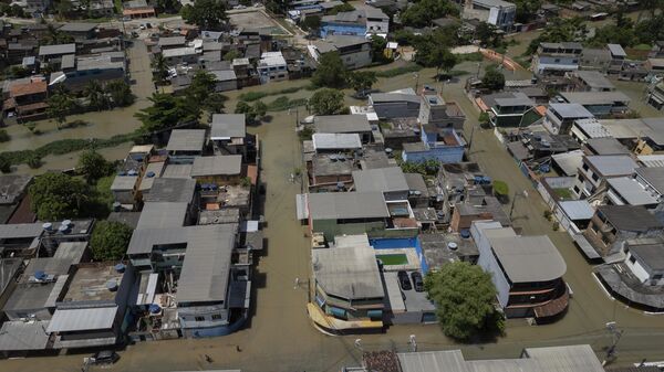 Последствия наводнений после сильных дождей в Бразилии
