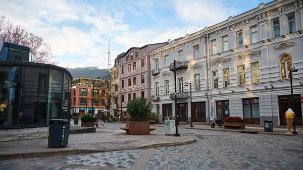 Вид на город Тбилиси - площадь Орбелиани - Sputnik Грузия