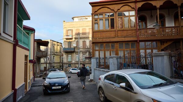 Вид на город Тбилиси - архитектура старого города - Sputnik Грузия