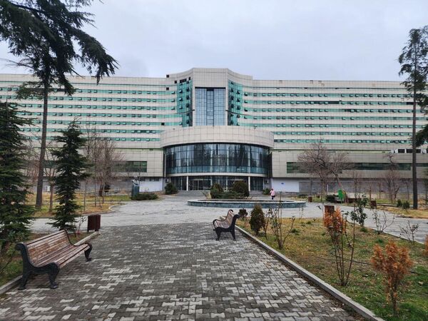 Протестующему медперсоналу удалось отстоять здание Республиканской больницы.  - Sputnik Грузия