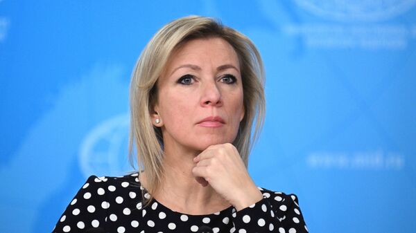 Захарова отвечает на вопросы журналистов по актуальной повестке
 - Sputnik Грузия