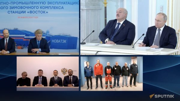 Путин открыл новый зимовочный комплекс Восток в Антарктиде - видео - Sputnik Грузия