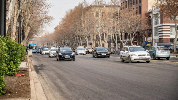 Схема движения транспорта на проспекте Церетели в Тбилиси будет изменена