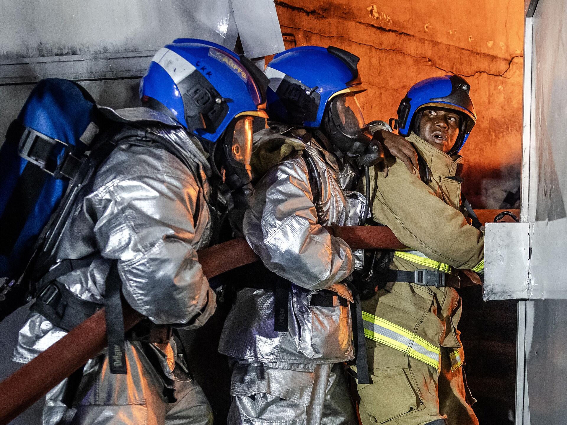 аварии пожар.