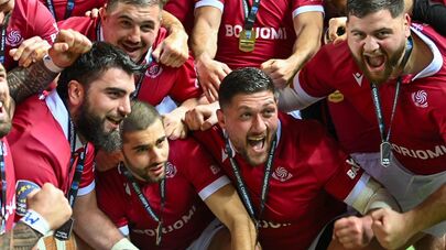 Сборная Грузии обыграла Португалию в финале чемпионата Европы по регби