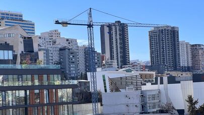 Строительство новостройки в столице Грузии