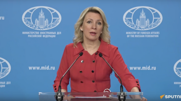 Представитель МИД РФ Мария Захарова провела брифинг - видео - Sputnik Грузия