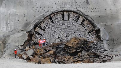 Девятикилометровый тоннель Квешети-Коби 
