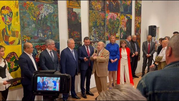 От эмалей до гобеленов: многогранный мир Зураба Церетели на выставке в Москве - Sputnik Грузия