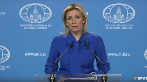 Представитель МИД РФ Мария Захарова ответила на вопросы журналистов - Sputnik Грузия