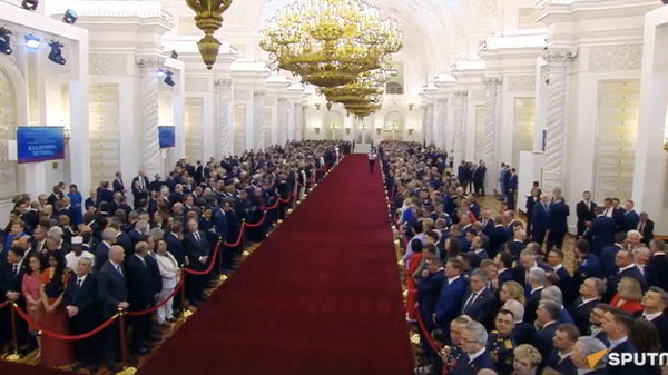 Прямая трансляция: инаугурация президента РФ Владимира Путина - Sputnik Грузия