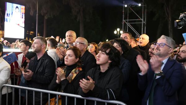 ირაკლი კუპრაძე, ანა ნაცვლიშვილი, ბადრი ჯაფარიძე, ნატო ჩხეიძე, ნიკა მელია, ნიკა გვარამია - Sputnik საქართველო