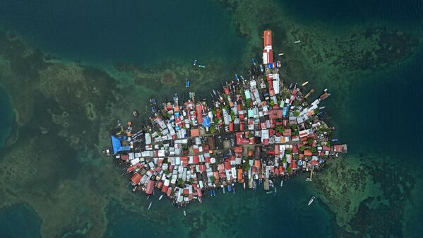 Остров Карти Сугтупу на Карибском побережье Панамы. - Sputnik Грузия