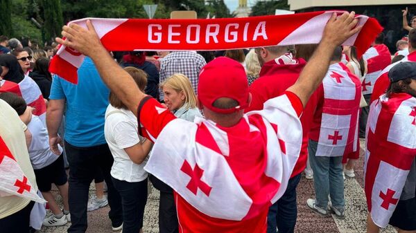 Сборная Грузии вернулась домой под аплодисменты болельщиков – видео