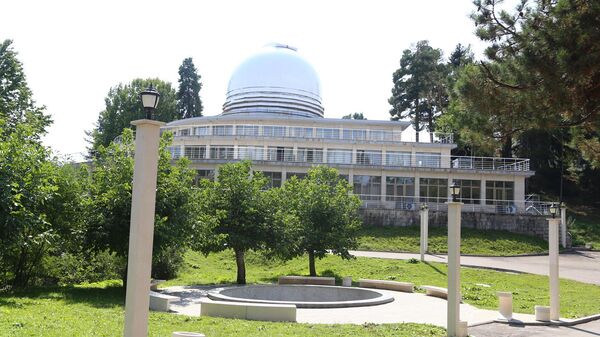 Новый купол и телескоп установлены в астрофизической обсерватории в Абастумани (регион Самцхе-Джавахети) - Sputnik Грузия