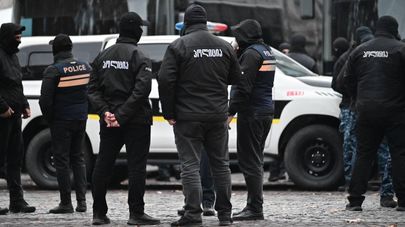 Полиция. Спецназ. Акция протеста объединенной оппозиции 25 ноября 2024 года