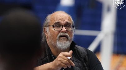 Главный тренер грузинской сборной по баскетболу Александр Джикич