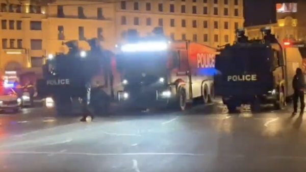 Одиннадцатый день акций протеста в Тбилиси — видео