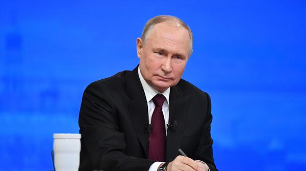 Итоги года с Владимиром Путиным - Sputnik Грузия