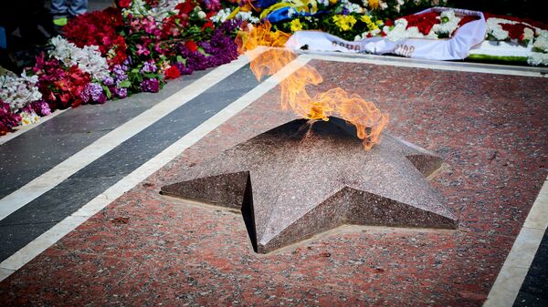მარადიული ცეცხლი უცნობი ჯარისკაცის საფლავზე - Sputnik საქართველო