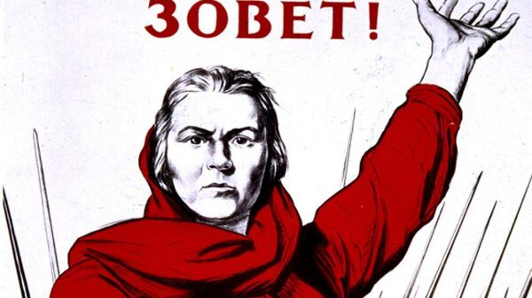Военные плакаты художника Ираклия Тоидзе - Sputnik Грузия